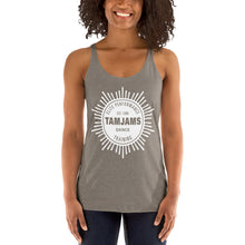 Load image into Gallery viewer, TAMJAMS Sunburst Women's Racerback Tank - 11 COLORS AVAILABLE