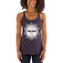 Load image into Gallery viewer, TAMJAMS Sunburst Women's Racerback Tank - 11 COLORS AVAILABLE