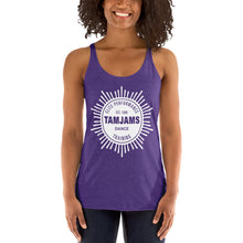 Load image into Gallery viewer, TAMJAMS Sunburst Women's Racerback Tank - 11 COLORS AVAILABLE