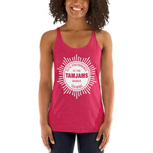 Load image into Gallery viewer, TAMJAMS Sunburst Women's Racerback Tank - 11 COLORS AVAILABLE