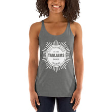 Load image into Gallery viewer, TAMJAMS Sunburst Women's Racerback Tank - 11 COLORS AVAILABLE
