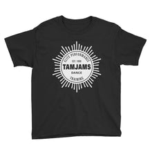 Load image into Gallery viewer, TAMJAMS Sunburst Youth Short Sleeve T-Shirt - 11 COLORS AVAILABLE