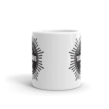 Load image into Gallery viewer, TAMJAMS Sunburst Mug - WHITE
