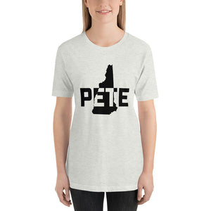Pete New Hampshire Short-Sleeve Unisex T-Shirt - Black Print