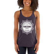 Load image into Gallery viewer, TAMJAMS Sunburst Women&#39;s Racerback Tank - 11 COLORS AVAILABLE