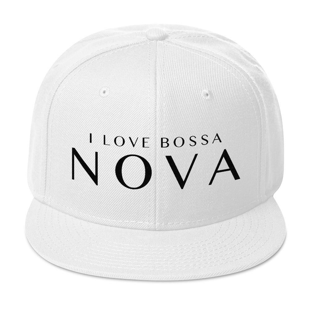 NOVA Snapback Hat - WHITE