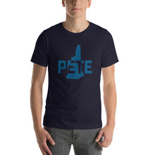 Load image into Gallery viewer, Pete New Hampshire Short-Sleeve Unisex T-Shirt - Blue Print