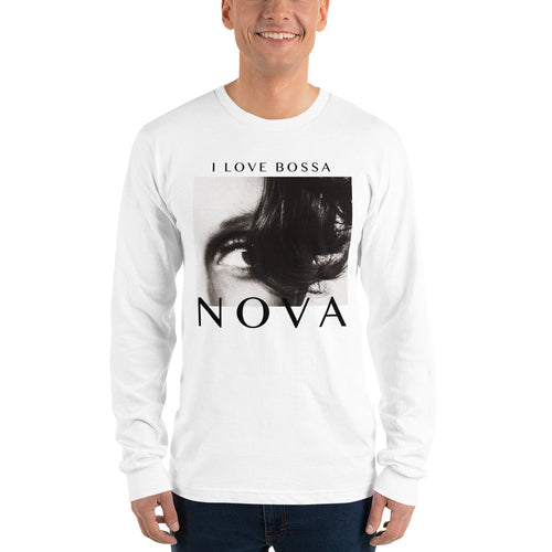 NOVA Long Sleeve Unisex T-shirt - WHITE