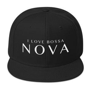 NOVA Snapback Hat - BLACK