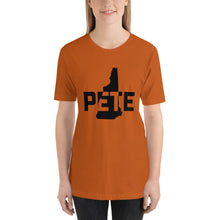 Load image into Gallery viewer, Pete New Hampshire Short-Sleeve Unisex T-Shirt - Black Print