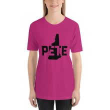 Load image into Gallery viewer, Pete New Hampshire Short-Sleeve Unisex T-Shirt - Black Print