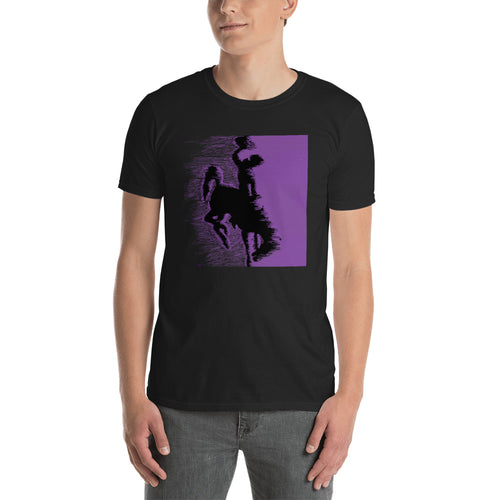 Cowboy Purple Short-Sleeve Unisex T-Shirt