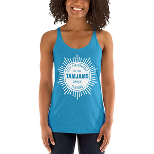 TAMJAMS Sunburst Women's Racerback Tank - 11 COLORS AVAILABLE