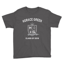 Load image into Gallery viewer, Horace Green Class of 2019 - Youth Short Sleeve T-Shirt