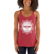 Load image into Gallery viewer, TAMJAMS Sunburst Women&#39;s Racerback Tank - 11 COLORS AVAILABLE