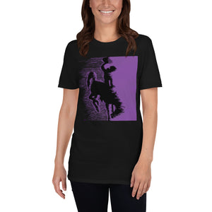 Cowboy Purple Short-Sleeve Unisex T-Shirt
